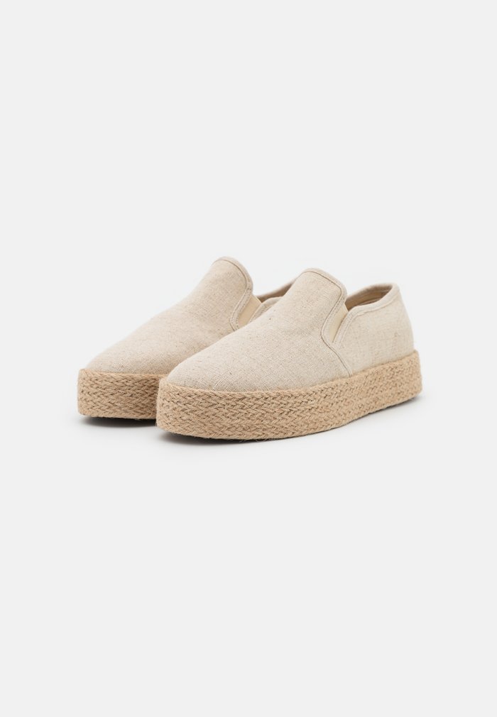 Chaussure Basse Anna Field Espadrillas Slip on Beige Femme | UCO-1151195